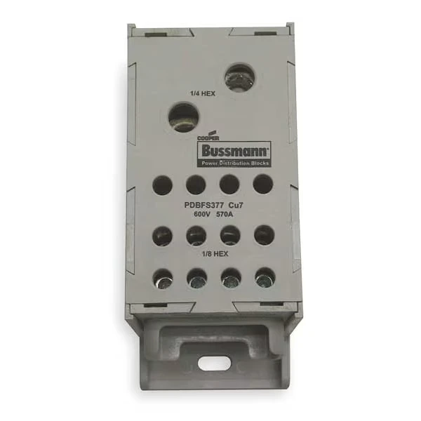 EATON PDBFS377 Pwr Dist Block, 570A, 1P, 4AWG-300 MCM, 600V | CY6UTF