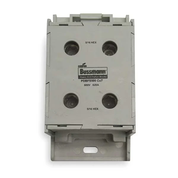 EATON PDBFS500 Pwr Dist Block, 620A, 1P, 2P Primary, 600VAC | CY6VUP