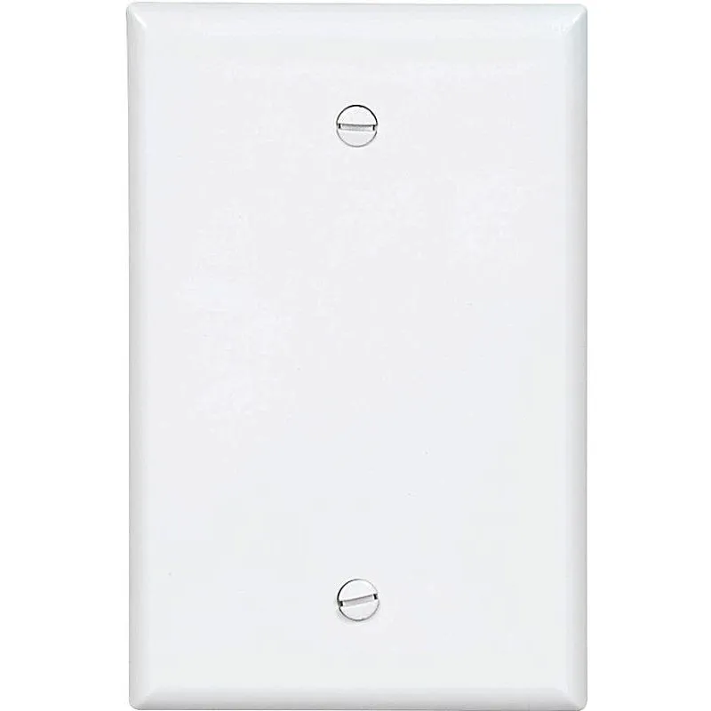 EATON PJ13W WALL PLATE 1GANG BLANK MID WHT | CY6ZCP