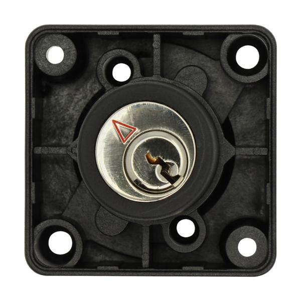 Disconnect Cylinder Lock Mechanism, Ip53 Nema Rating