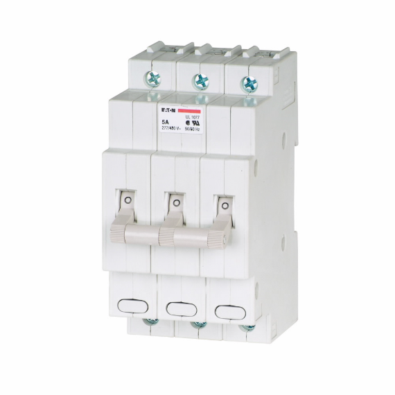 EATON SPHM3RM0010 Medium Time Delay Supplementary Protector, 277/480 VAC, 10 A, 3 kA Interrupt, 3 Poles | BH6YGL
