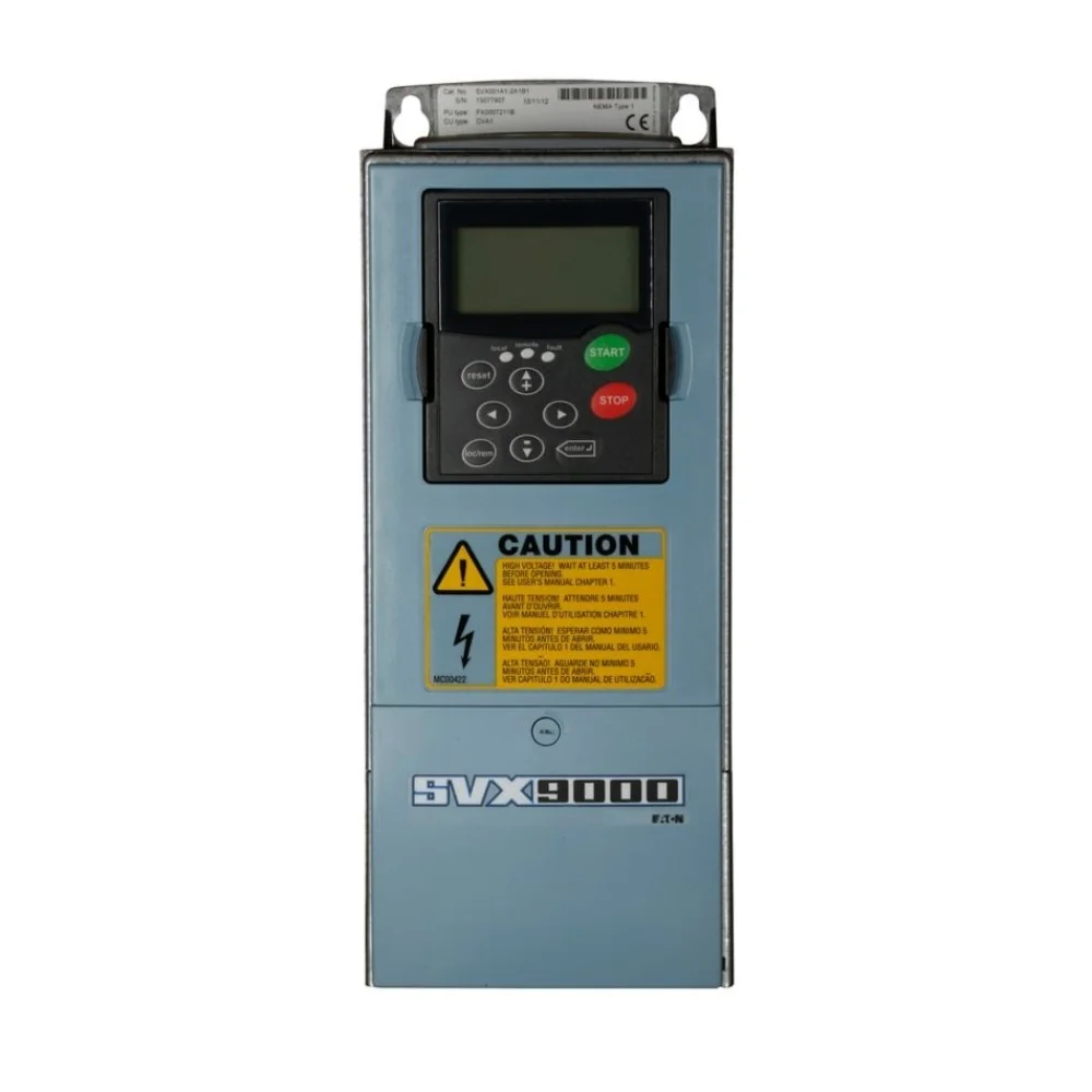 EATON SVX003A1-4A1B1B4CA Svx Adjustable Frequency Drive, 3Hp, Nema Type 1/Ip21, 480V, Fr4, 3-Phase, Emc H | BH7CRG