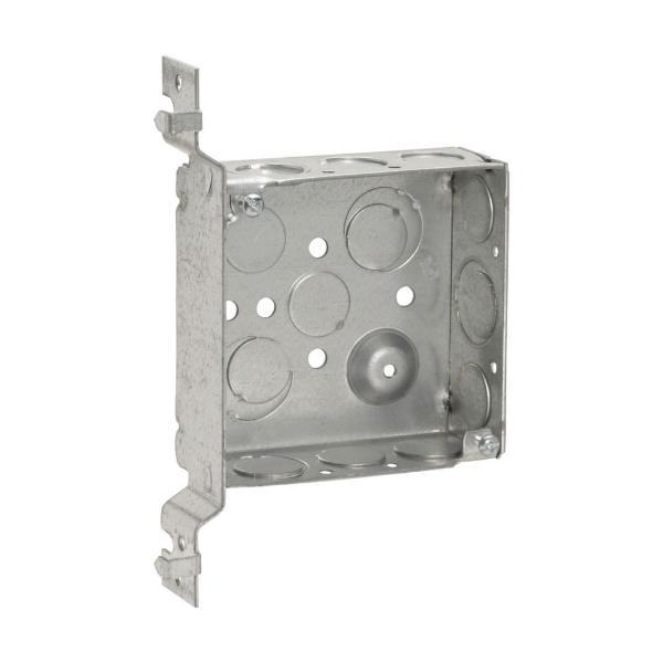 EATON TP425 Crouse-Hinds Square Outlet Box, 1/2", 1/2", 3/4" E, 4", Vp | CA4APL