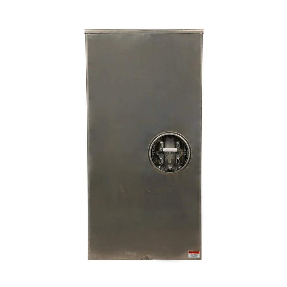 EATON UATH5330UFLCH Meter Socket, 1-Pos Commercial Or Resi Service, 320A, Over/Under, 5X5 Inch Hub Open | BH7TMP