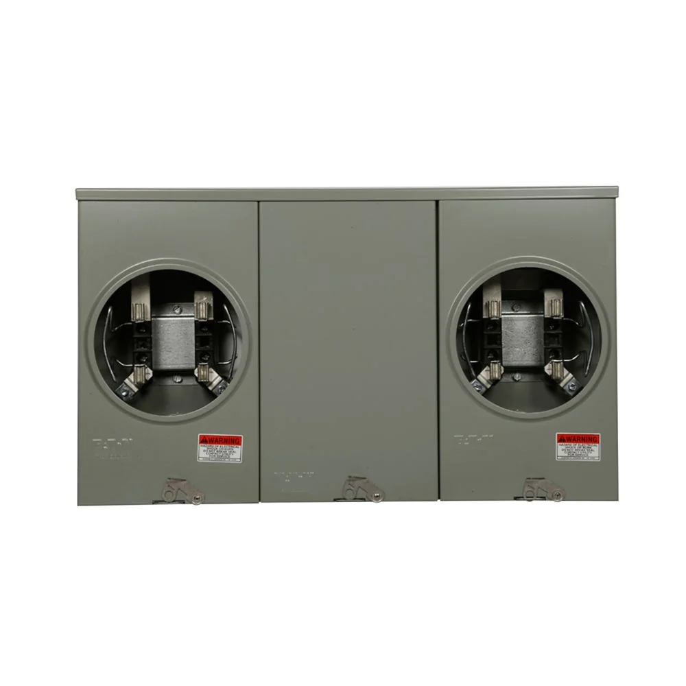 EATON UT2R1121BCH Meter Socket, Multi Position Commercial Or Resi Service, 100A, Over/Under | BH7UBL