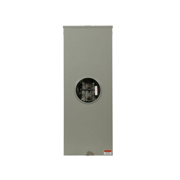 EATON UTH4300TCH Meter Socket, 1-Pos Commercial Or Resi Service, 320A, Over/Under, 5X5 Inch Hub Open | BH7UFJ