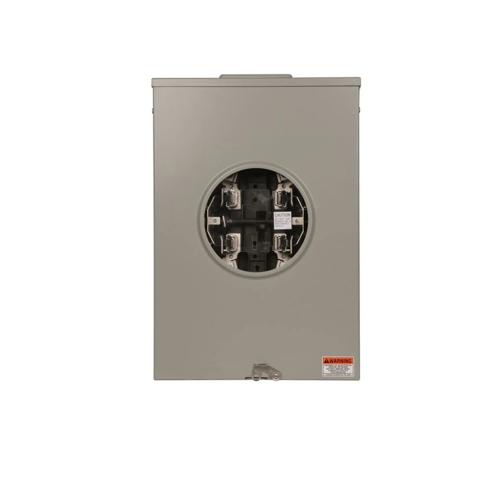 EATON UTTE4213UCH Meter Socket, 1-Pos Commercial Or Resi Service, 200A, Over/Under | BH7UKF