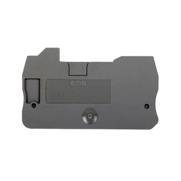 EATON XBACQU15 End Cover, Gray | BH7YQA