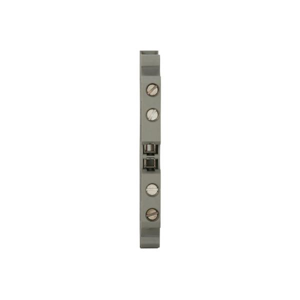 EATON XBUT4D22 Terminal Block, Screw Connection Multi-Conductor Terminal Blocks, Gray | BH8ACB