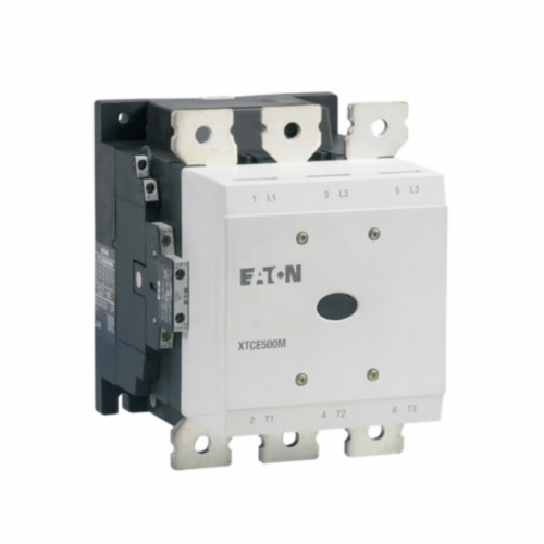 EATON XTCE400M22TD IEC Contactor, 400A, 24-48 Vdc, 2No-2Nc, 400A, Frame M, 160 Mm, 125, 150, 300 | BH8XYU