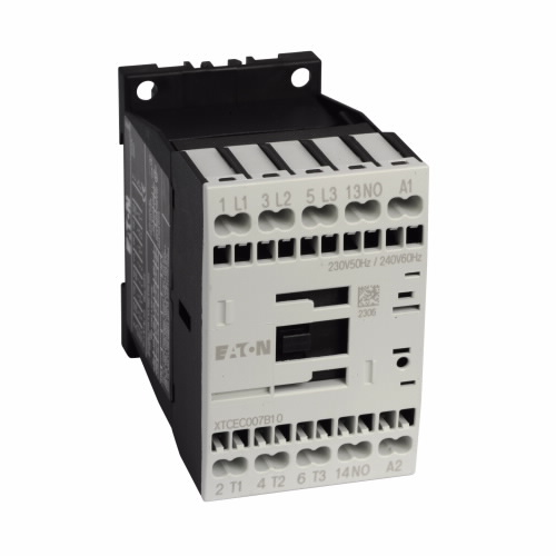 EATON XTCEC032C10E IEC Contactor, 32A, 208 Vac, 60 Hz, 1No, 32A, Frame C, 45 Mm, 60 Hz, 3, 5, 5/ 10 | BH8YEH