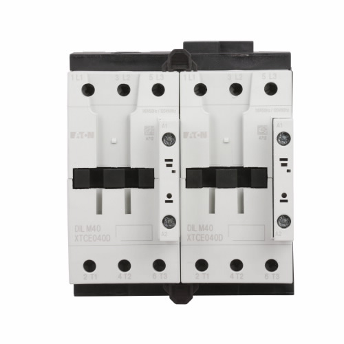 EATON XTCR040D00A IEC Contactor, 40A, 110 Vac 50 Hz, 120 Vac 60 Hz, 0No-0Nc, 40A, Frame D, 55 Mm | BH8ZDN