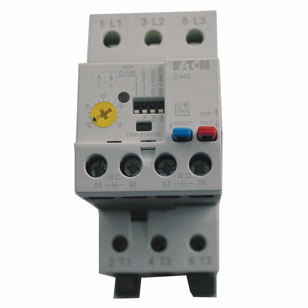 EATON XTOE100GGSS Overload Relay, 20 to 100A, 3 Poles, Electronic | CJ2NWM 5XHN4