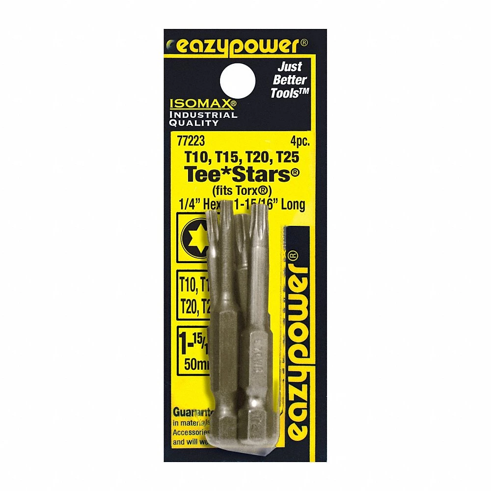 Screwdriver Bit, Bulk T5 Tee Star 2Inch