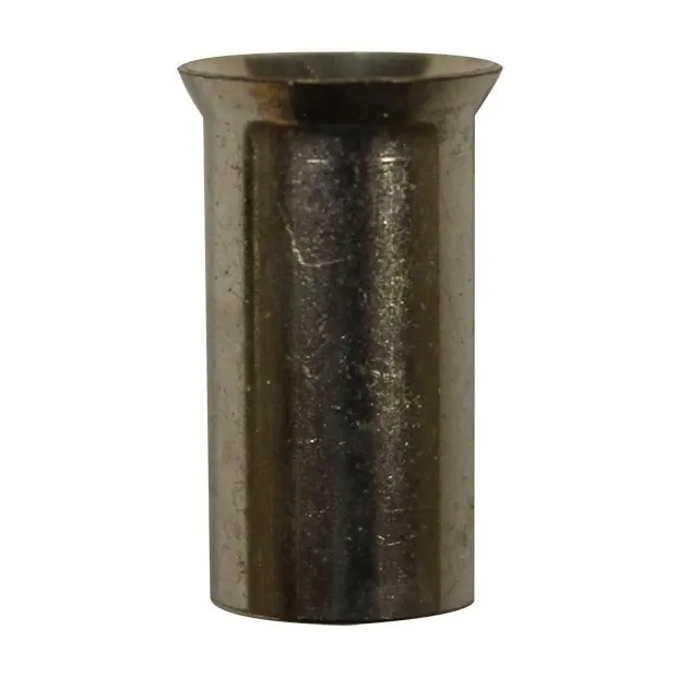 Wire Ferrule, Uninsulated, 2 AWG