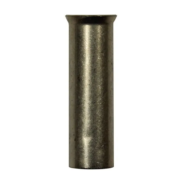 Wire Ferrule, Uninsulated, 2 AWG