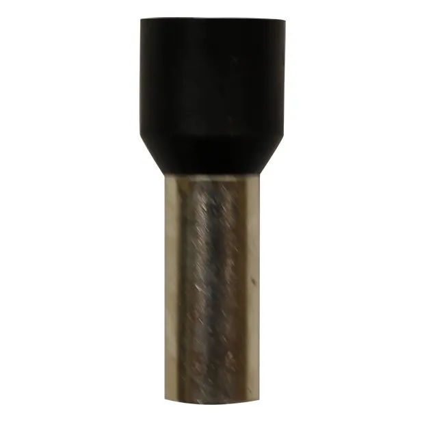 Wire Ferrule, Black, 4 AWG, 18mm B