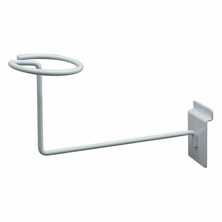 Display, 1/2 In Wd., 10 lbs. Load Capacity, Semi Gloss, Steel