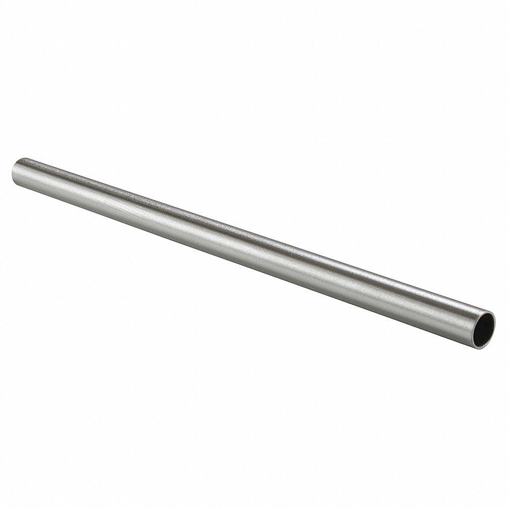 ECONOCO RU6 Round Tubing, 1 X 72 X 1 Inch Size, Silver, Chrome | CP4CCP 45KV66