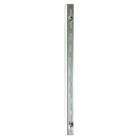 ECONOCO SS10/60 Single Slotted Standard, Single, 1 Inch Slot Spacing, 1/2 Inch Slot Length, Zinc-Plated | CP4CAA 45KU89