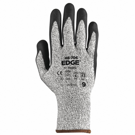 EDGE 48-706VP Cut Resistant Glove, Vndpk, 10, Greyhppe, Pr | CP4CKK 382XH1