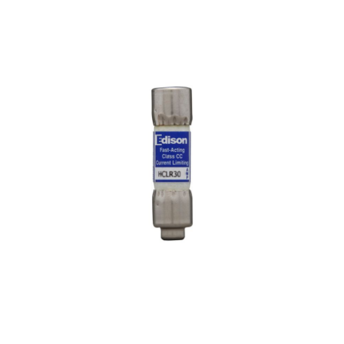 EDISON HCLR4 Fuse, Class Cc, Current-Limiting, Fast-Acting, 4A, 600 VAC, Ferrule, Pack Of 10 | CV7MVX
