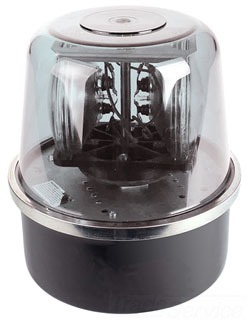 EDWARDS SIGNALING 100SBC-N5 Rotating Beacon, Clear, 120V, 3/4 Inch Conduit | CF4LEJ