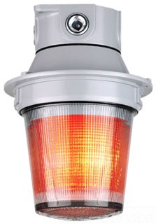 EDWARDS SIGNALING 107XBRBMA120A LED Flashing Or Steady-On Beacon, 120V, Amber | CF4LVT