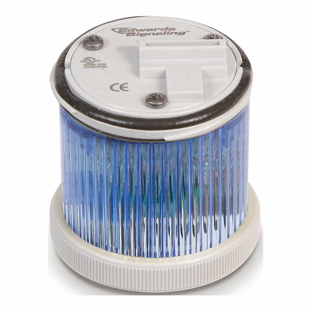 EDWARDS SIGNALING 248LEDMB24AD LED Stack Light, Blue, 48mm Size | AA7QCE 16G696