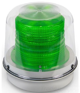 EDWARDS SIGNALING 94DV2G-N5 Strobe Light, Green, 120VAC, 8 1/16 Inch Dia. | AA7PUY 16G525