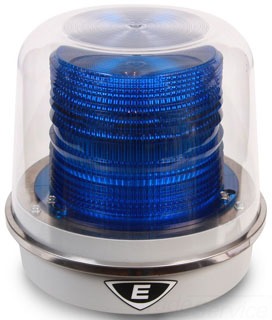 EDWARDS SIGNALING 94PLEDMB24ADB LED Beacon, NEMA4X, Blue | AD4BJW 40Z974