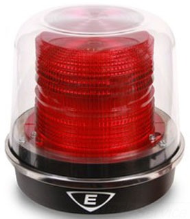 EDWARDS SIGNALING 94PLEDMR24ADB LED Beacon, NEMA4X, Red | AD4BJZ 40Z977