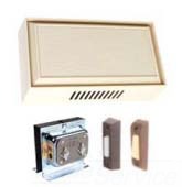 EDWARDS SIGNALING C212-W 2 Entrance Door Chime Kit, 7 1/4 x 4 3/8 x 2 Inch Size | CF4PHV