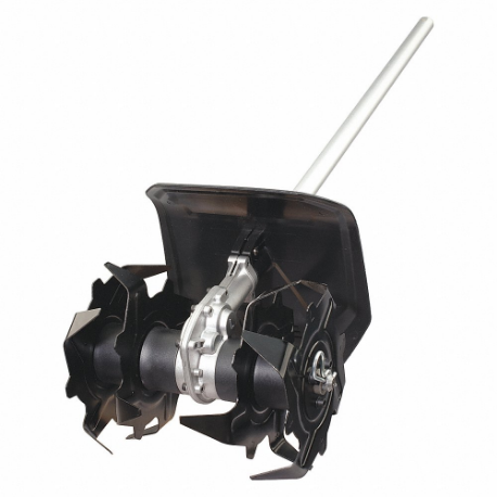 Cultivator Attachment, 39.37 Inch Dia, 3/4 Ft Length