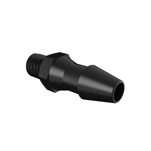 ELDON JAMES A1032-2.5-200BN Adapter, 10-32 UNF Thread Size, 5/32 Inch Barb, Black Nylon | CJ8CKQ