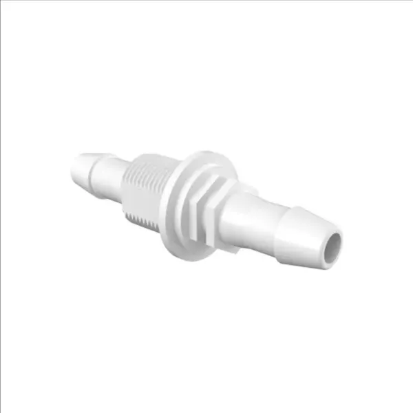 ELDON JAMES BH4S-4-4PP Bulkhead Adapter, 1/4 Inch Size, 1/4 x 1/4 Inch Inside Dia. | CJ8DUW