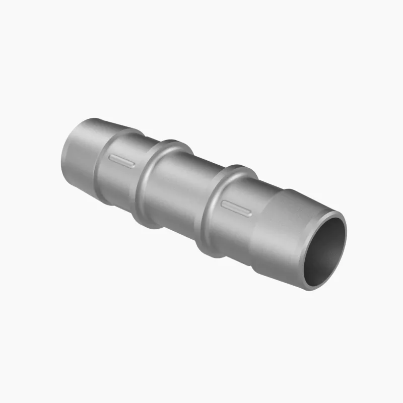 ELDON JAMES C0-12SS Straight Coupler, 3/4 Inch Inside Dia., Stainless Steel | CJ8EAW