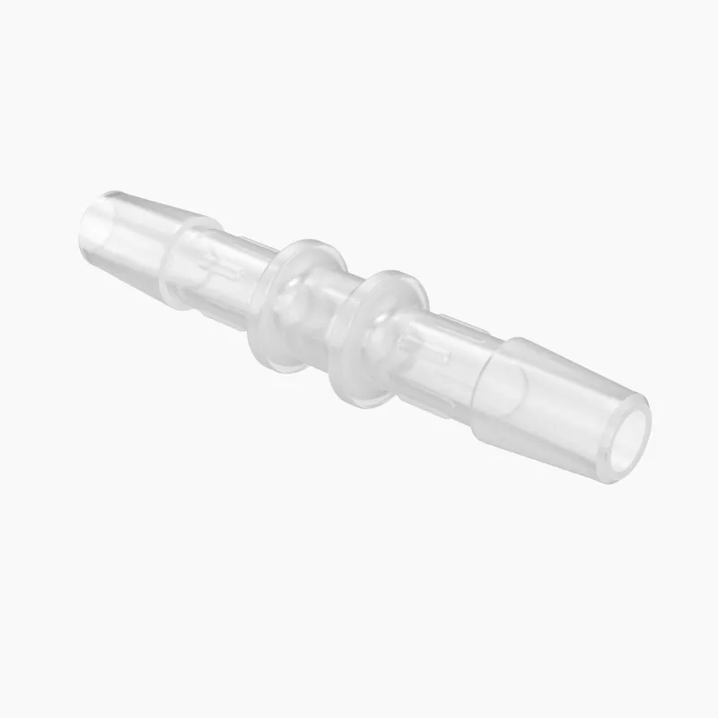 ELDON JAMES C0-4PP Straight Coupler, 1/4 Inch Inside Dia., Non Animal Derived Polypropylene | CJ8EEG
