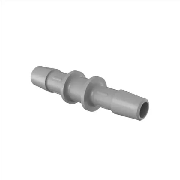 ELDON JAMES C6-5PVDF Reduction Coupler, 3/8 x 5/16 Inch Inside Dia., Gray Kynar 740 | CJ8EZP