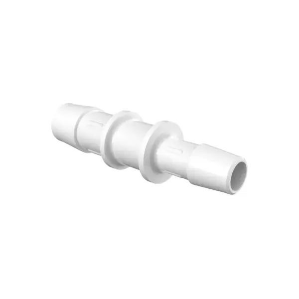 ELDON JAMES C8-6NN Reduction Coupler, 1/2 x 3/8 Inch Inside Dia., Natural Nylon | CJ8FBA