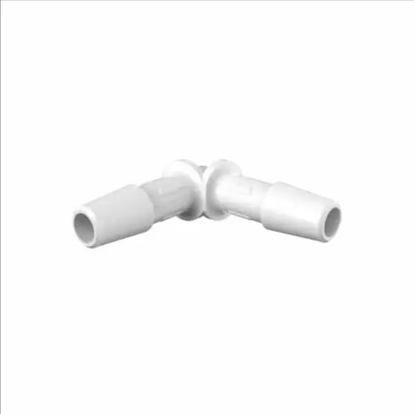 ELDON JAMES L0-4PP Elbow, 1/4 Inch Inside Dia., Non Animal Derived Polypropylene | CJ8FKR