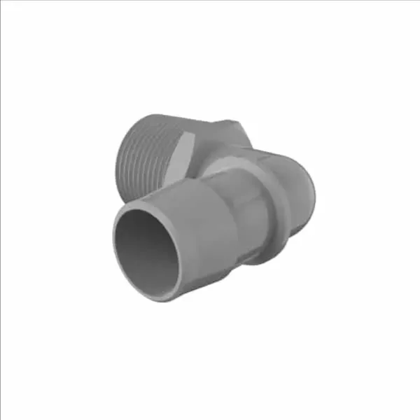 ELDON JAMES L16-16PVDF Elbow, 1 NPT Thread Size, 1 Inch Inside Dia., Gray Kynar 740 | CJ8FUY
