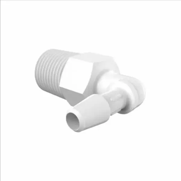ELDON JAMES L2-2.5WP White Polypropylene Elbow, 1/8 NPT Size, 5/32 Inch Inside Dia. | CJ8FVV