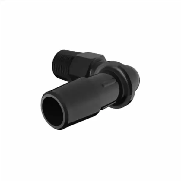 ELDON JAMES L2B-6GFBN Barbed Elbow, 1/8-28 BSP To 3/8 Size | CJ8FZP