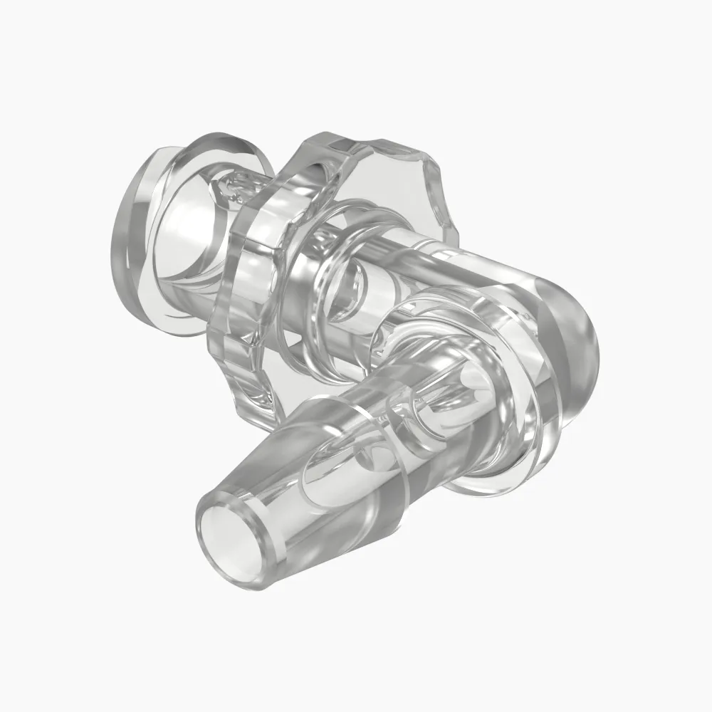 ELDON JAMES LFL-2CVU-QC Luer, Female Elbow, 1/8 Inch Barb, Crystal QC | CJ8GTX