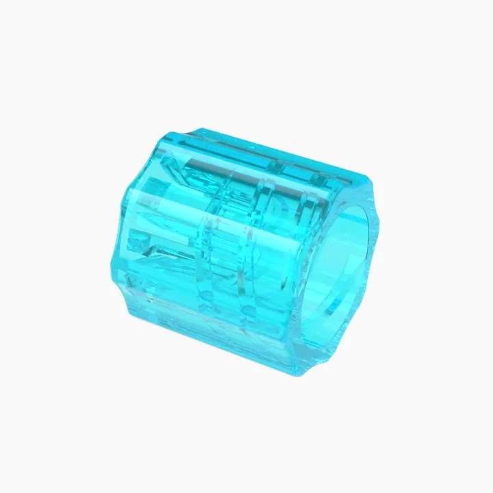 ELDON JAMES LSLR-CVU-B-QC Snap Lock Nut, Crystal, Berry | CJ8HRV