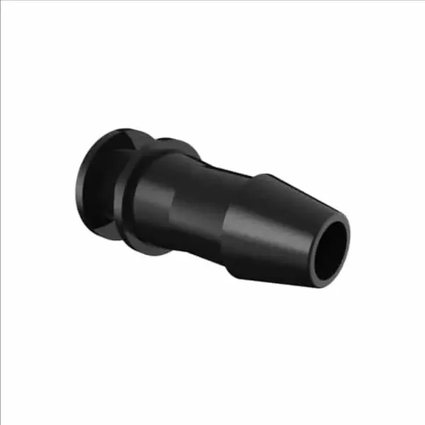 ELDON JAMES P0-4BN Black Nylon Plug, 1/4 Inch Barb | CJ8JBK