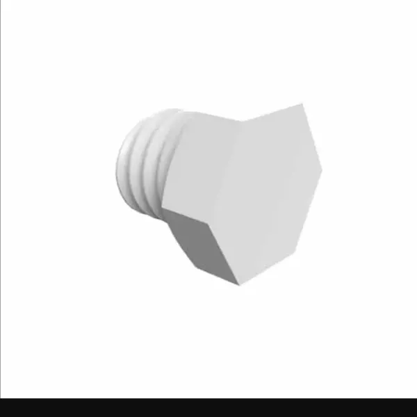 ELDON JAMES P1032-200NN Plug, 10-32 UNF Thread Size, Natural Nylon | CJ8JCV