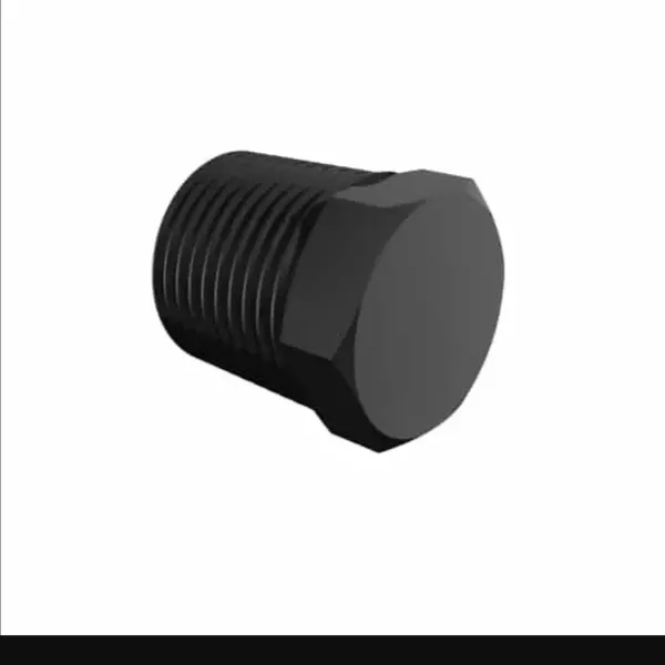 ELDON JAMES P8GFBN Glass Filled Black Nylon Plug, 1/2 NPT Size | CJ8JGR