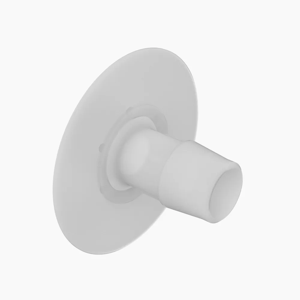 ELDON JAMES PD10NKF-QC Port Disk, 5/8 Inch Barb, Natural Kynar Flex QC | CJ8JHE